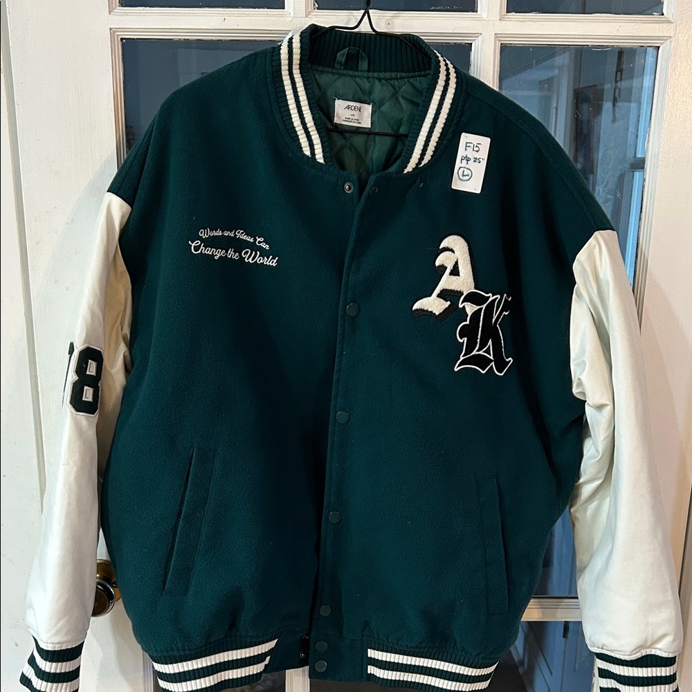 F15.   Ardene Teal Quilted Jacket